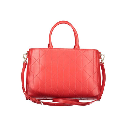 Valentino Red Polyethylene Handbag