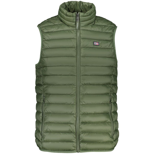 Norway 1963 Green Polyester Sleveless Jacket