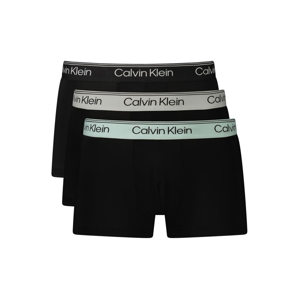 Calvin Klein Black Polyester Boxers