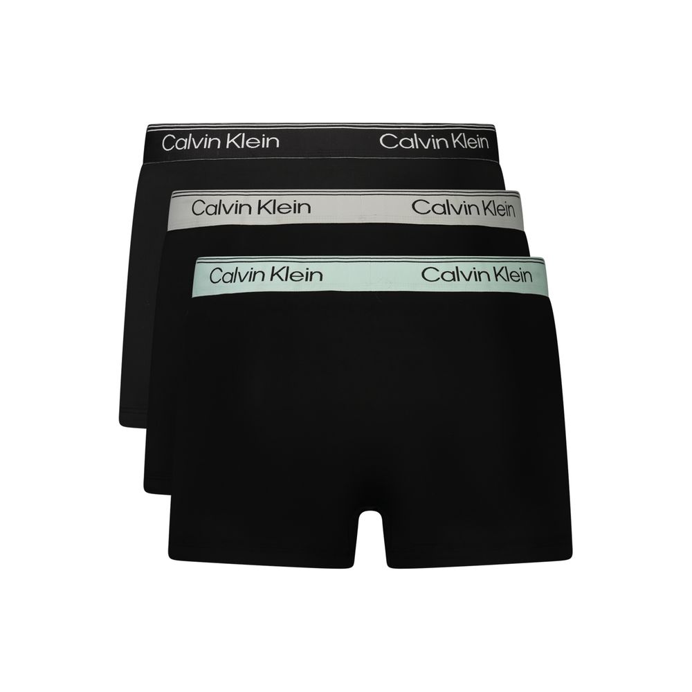 Calvin Klein Black Polyester Boxers