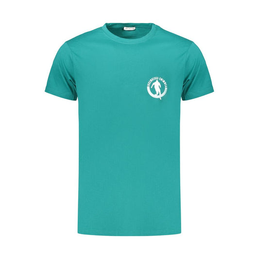 Bikkembergs Green Cotton Men's T-Shirt