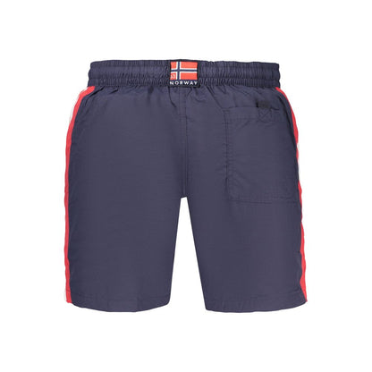 Norway 1963 Blue Polyamide Men's Swimwear