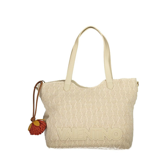Valentino Beige Polyethylene Women's Bag