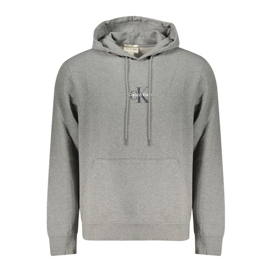 Calvin Klein Gray Cotton Sweatshirt