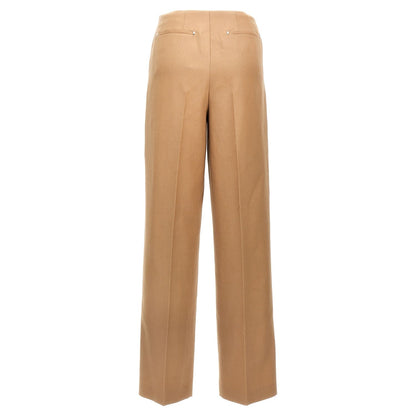 Fendi Beige Wool Dress Pants