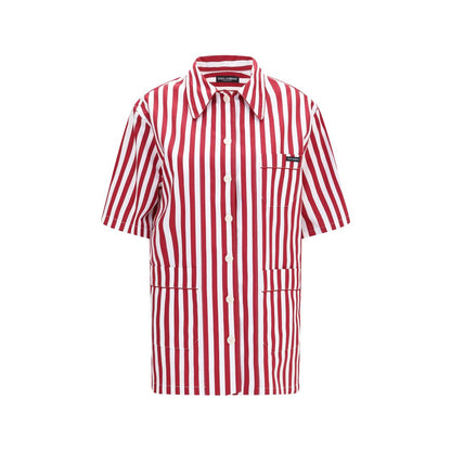 Dolce & Gabbana Multicolor Cotton Pattern Shirt