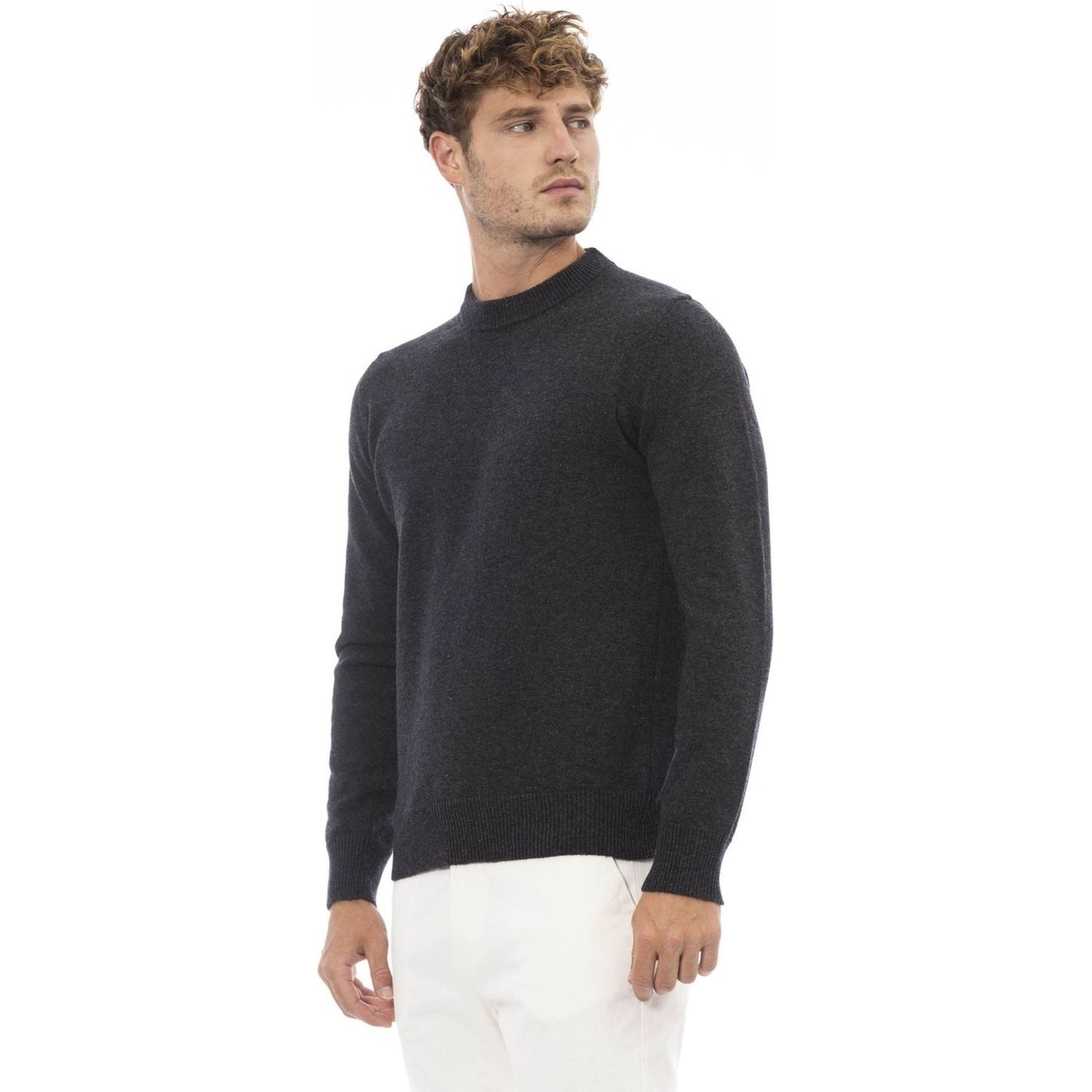 Alpha Studio Sweaters Sweaters Alpha Studio Dark Slate Gray