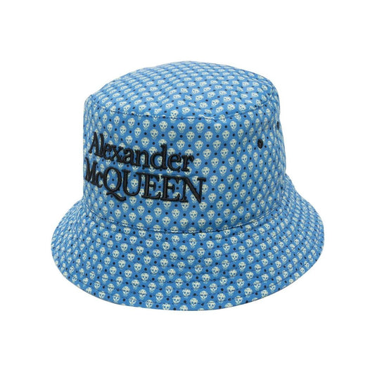 Alexander McQueen Hats Blue Scarves Hats & Gloves Alexander Mcqueen Steel Blue