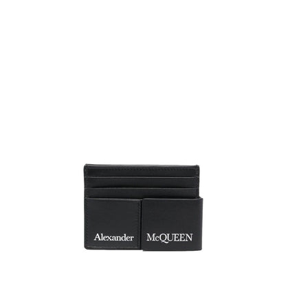 Alexander McQueen Card holder with print