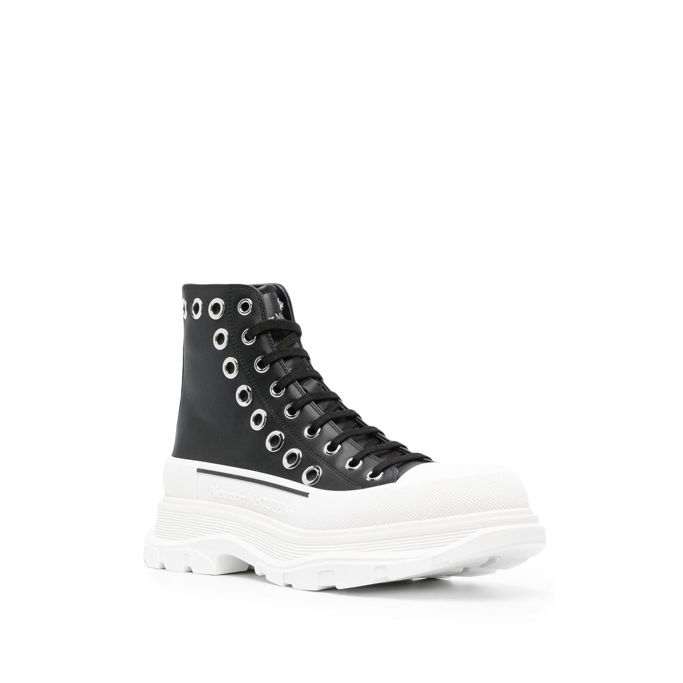 Alexander McQueen tread slick ankle boots