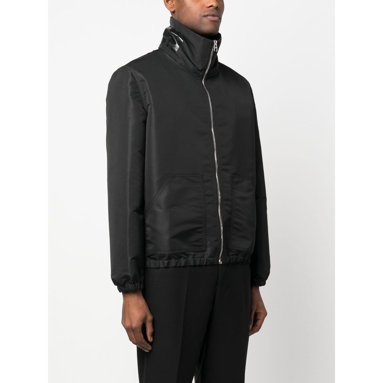 Alexander McQueen Graffiti-print zip-up Jacket