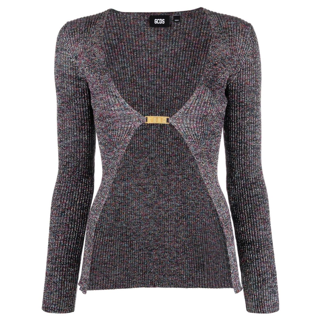 GCDS Sweaters Grey Topwear