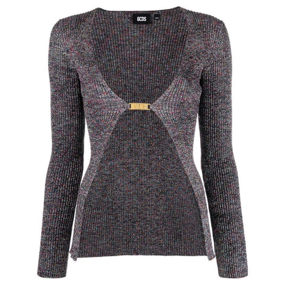 GCDS Sweaters Grey Topwear