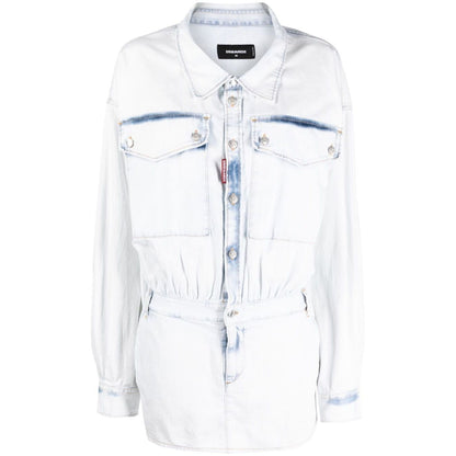 Dsquared2 Dresses Clear Blue Dresses