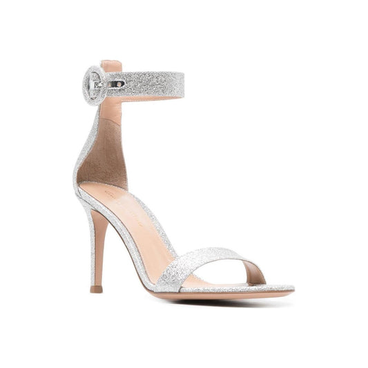 Gianvito Rossi Sandals Silver Sandals Gianvito Rossi Light Gray