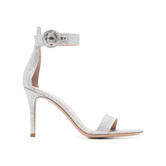Gianvito Rossi Sandals Silver Sandals Gianvito Rossi Light Gray
