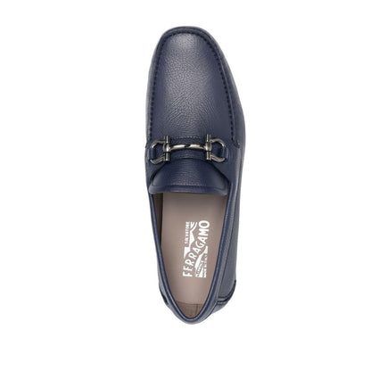 Ferragamo Gancini-buckle loafers