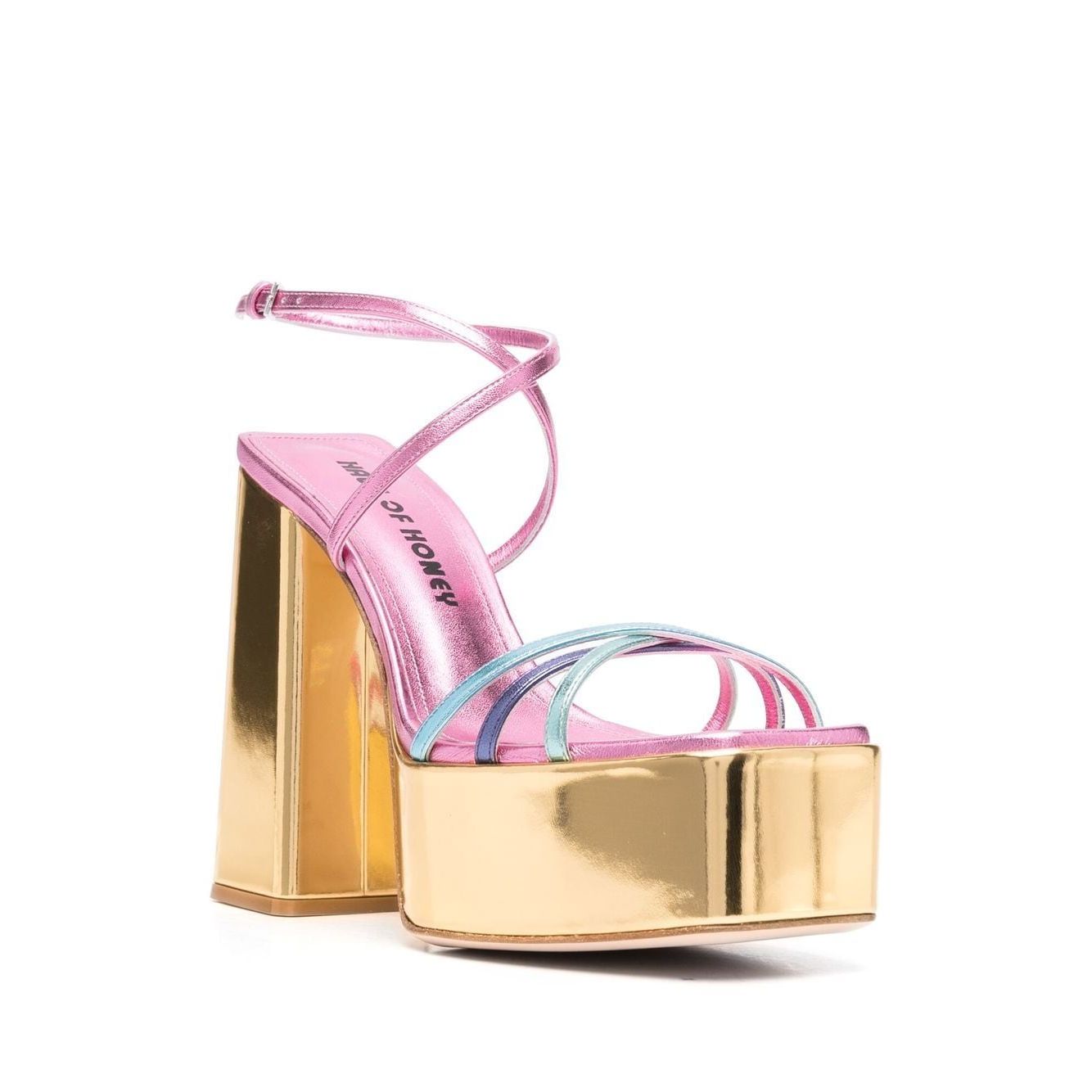 HAUS OF HONEY Sandals Golden