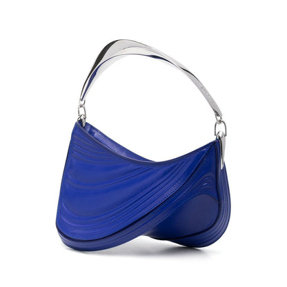 Mugler small Spiral Curve 01 embossed tote bag Shoulder