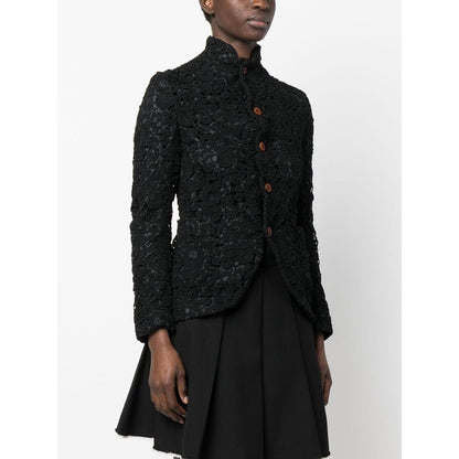 Comme Comme Jackets Black