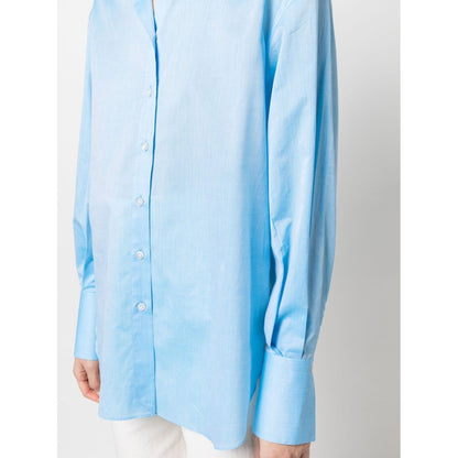 FINAMORE 1925 NAPOLI Shirts Clear Blue