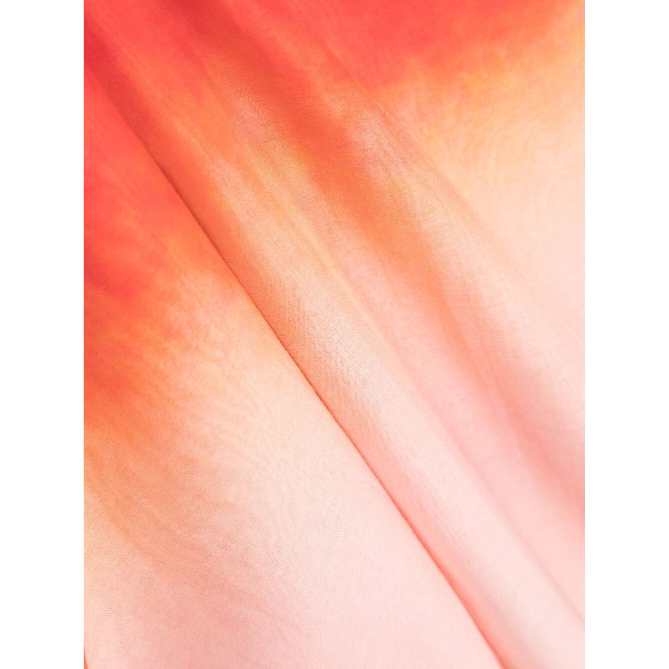 Alexander McQueen gradient-effect logo scarf