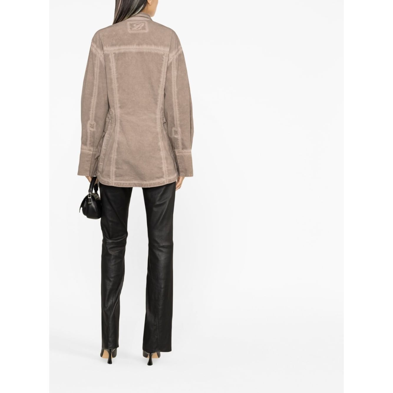 Blumarine Coats Brown Jackets