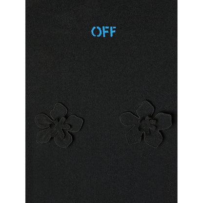 Off White High-neck long dress