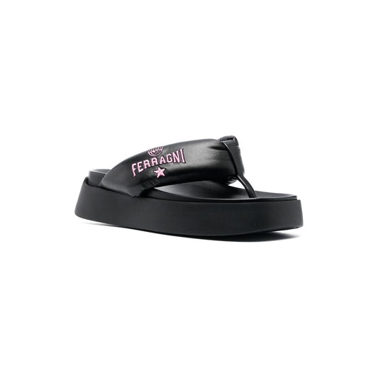 Chiara Ferragni Sandals Black Sandals Chiara Ferragni Dark Slate Gray