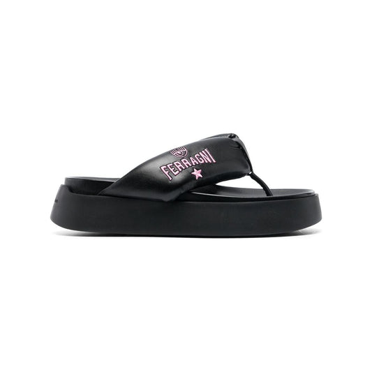 Chiara Ferragni Sandals Black Sandals Chiara Ferragni Dark Slate Gray