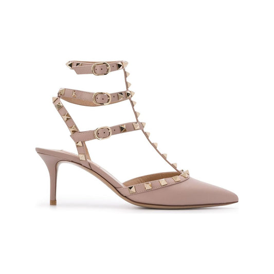 Valentino Garavani With Heel Powder Medium Heel Valentino Garavani Rosy Brown