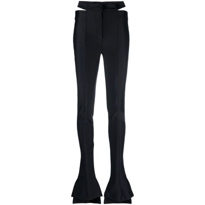 MUGLER Trousers Black Trousers