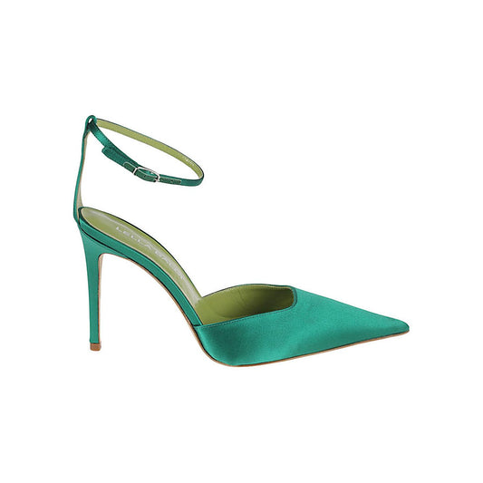 Lella Baldi With Heel Green High Heel Lella Baldi Sea Green