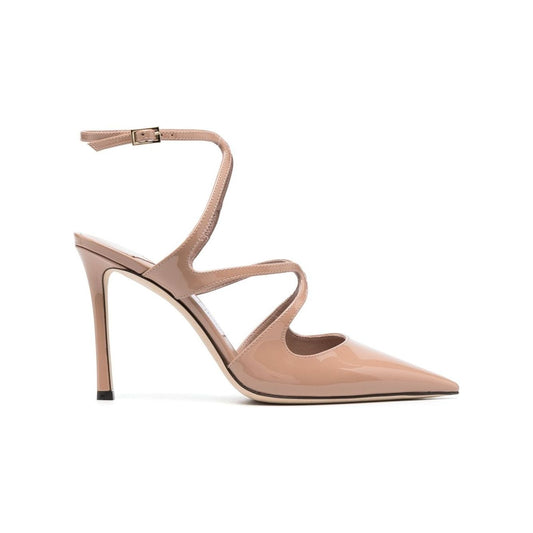 Jimmy Choo With Heel Powder Medium Heel Jimmy Choo Rosy Brown