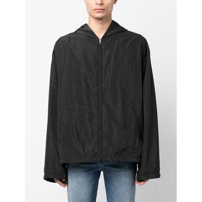 Balenciaga logo-print Hooded Windbreaker