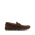 Tod's Gommino Bubble T Timeless nubuck driving shoes XXM52K0GW61RE0S611