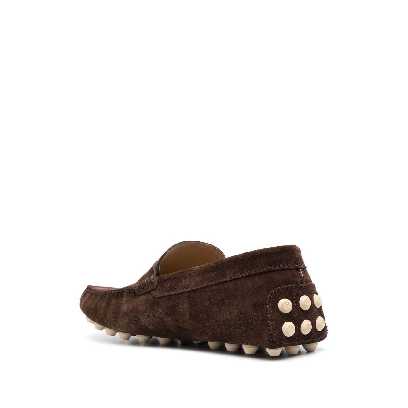 Tod's Gommino Bubble T Timeless nubuck driving shoes XXM52K0GW61RE0S611