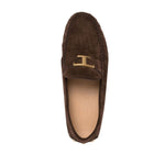 Tod's Gommino Bubble T Timeless nubuck driving shoes XXM52K0GW61RE0S611