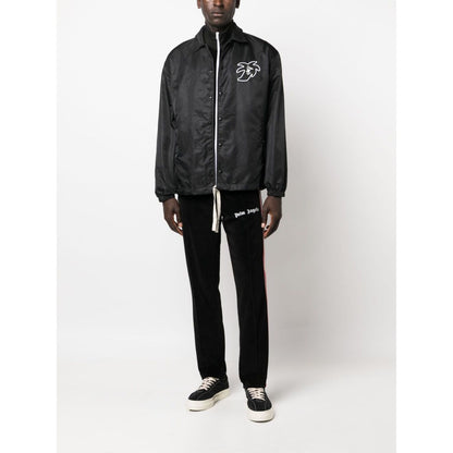 Palm Angels Jackets Black