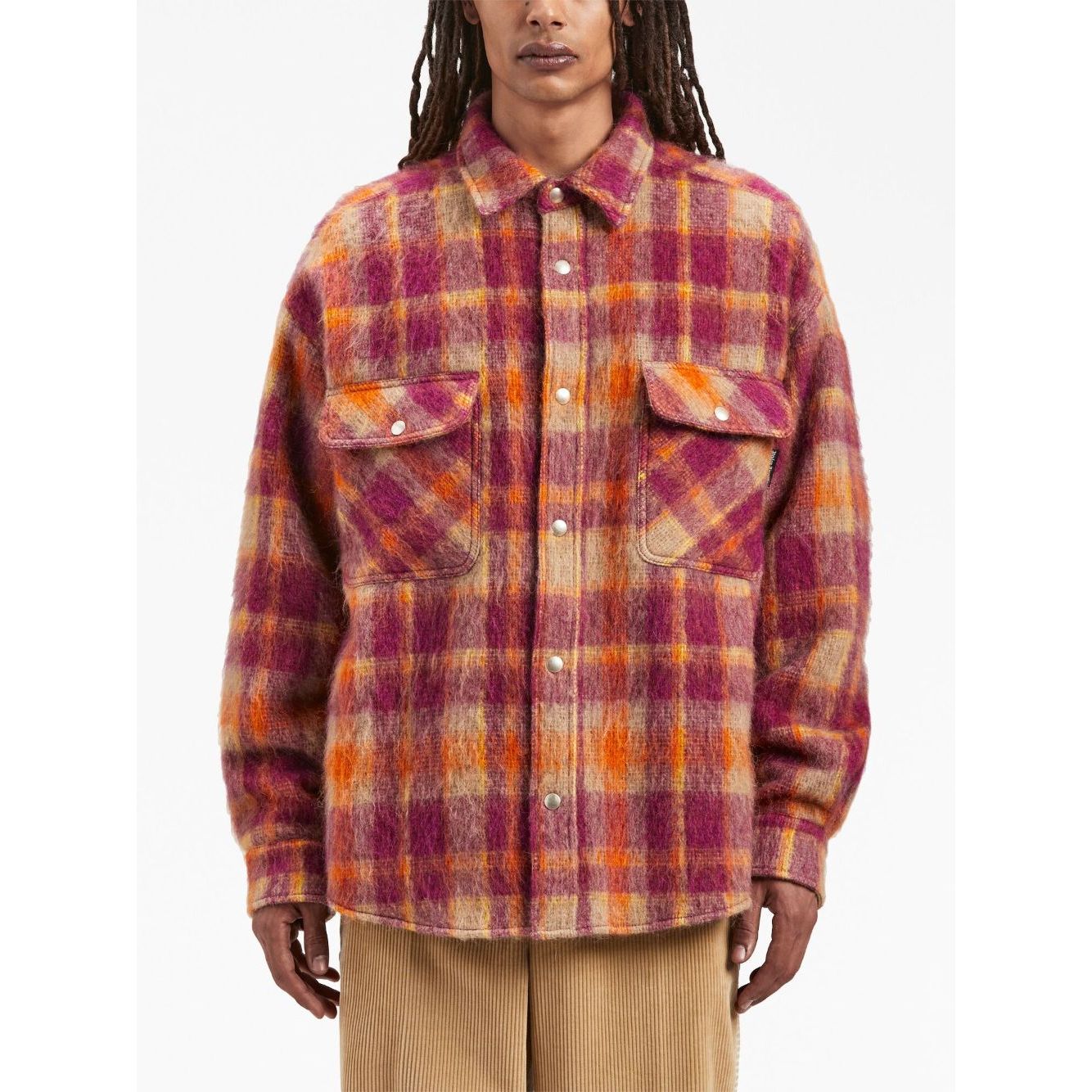 Palm Angels Jackets Bordeaux