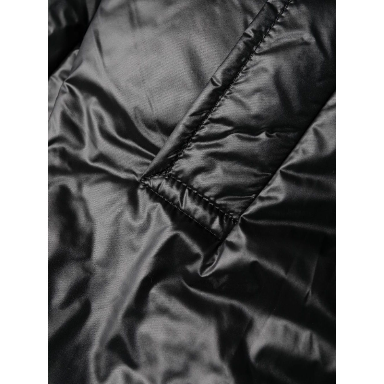 Saint Laurent Cassandre logo-embossed hooded raincoat