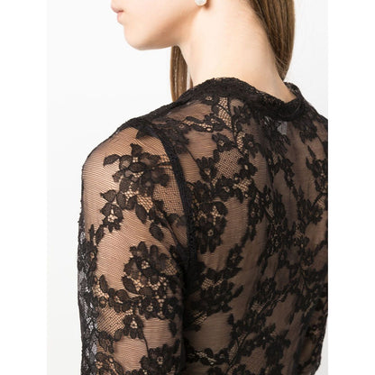 Parosh T-shirts and Polos Black Topwear