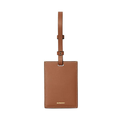 Burberry checkered luggage tag Small Leather Goods