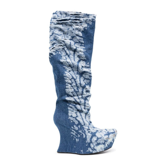 MASHA POPOVA Boots Blue Boots Masha Popova Dim Gray