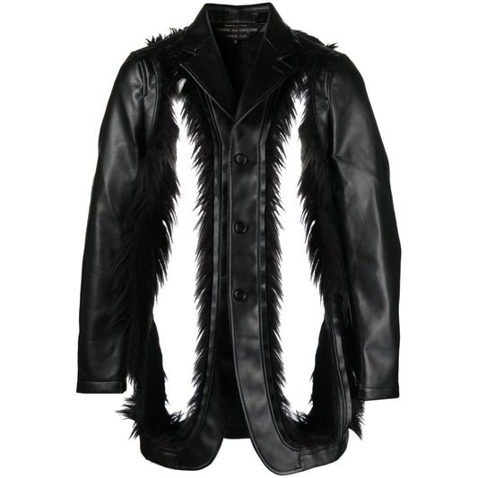 HOMME PLUS Jackets Black