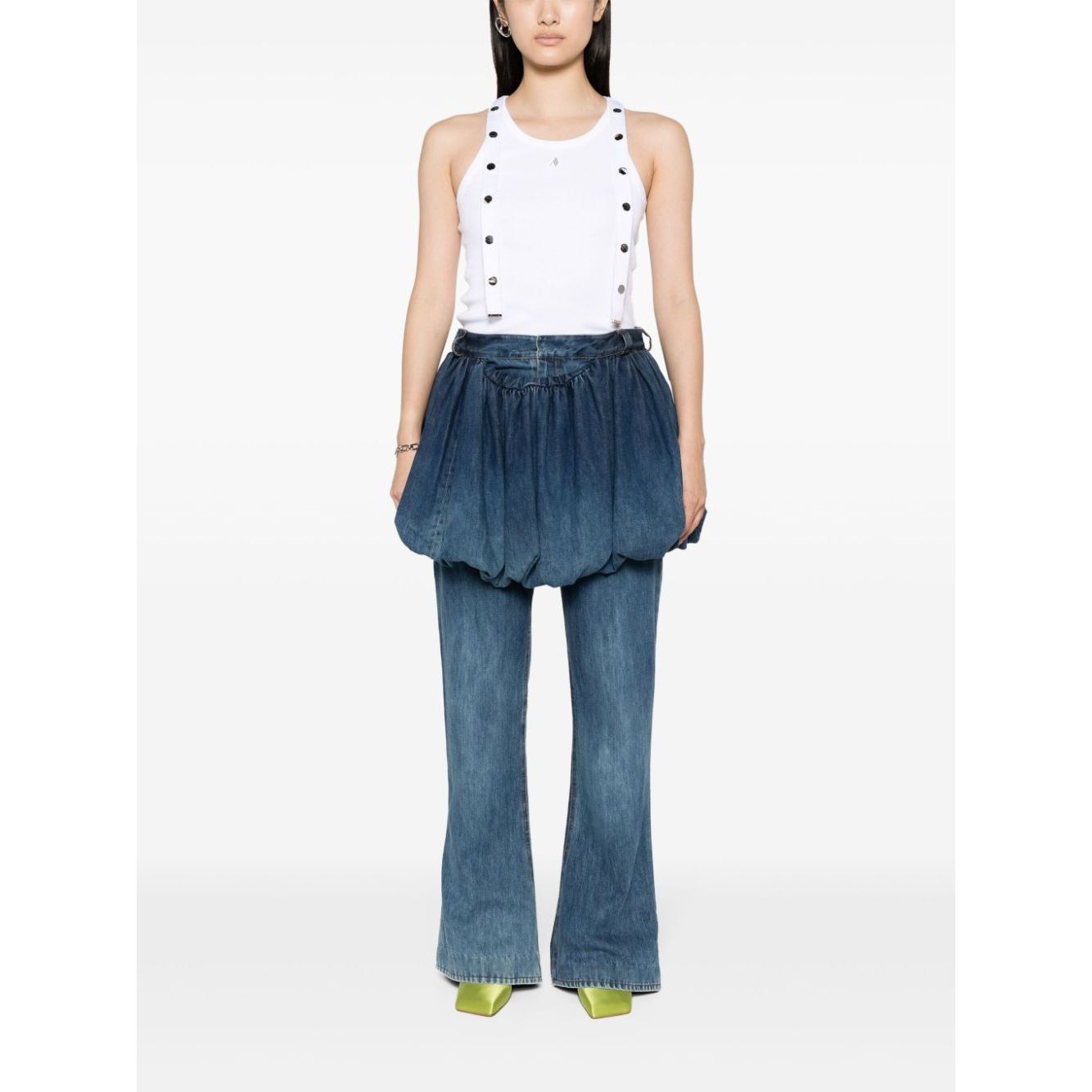 The Attico Top White