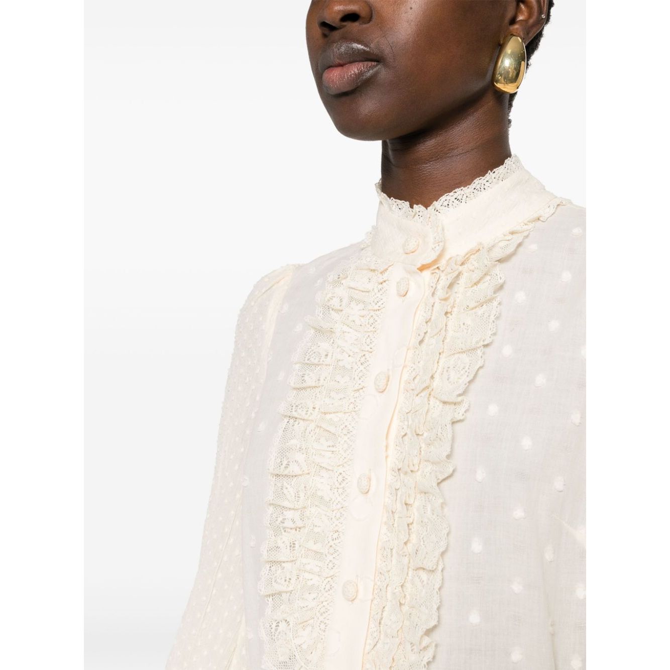 Zimmermann Ruffle detail top Shirts