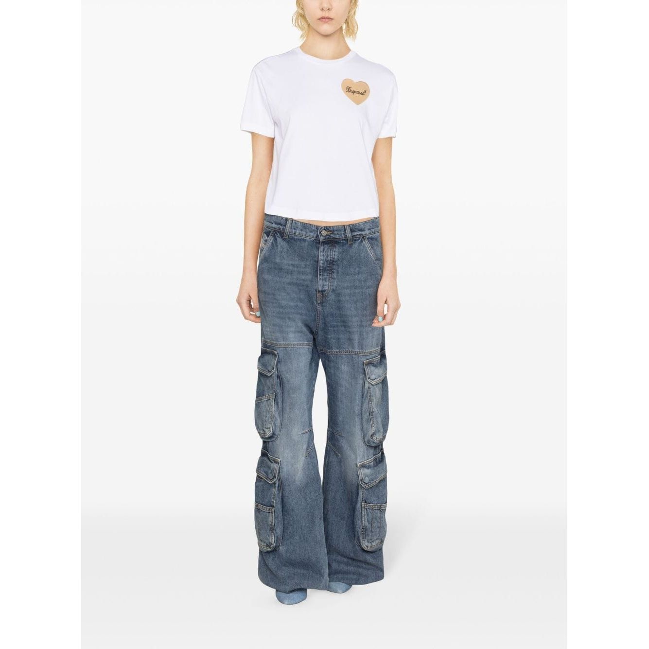 Dsquared2 T-shirts and Polos White Topwear