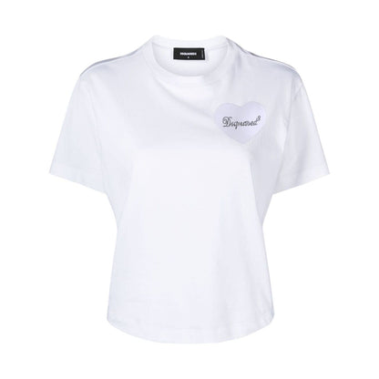 Dsquared2 T-shirts and Polos White Topwear