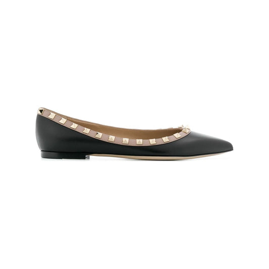 Valentino Garavani Flat shoes Black Flat Shoes Valentino Garavani Dark Slate Gray